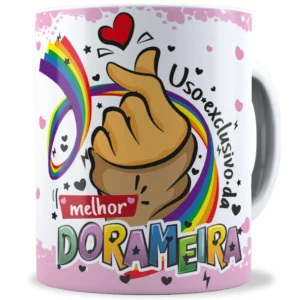 Caneca Personalizada Dorameira Sua Companheira Perfeita para Maratona!