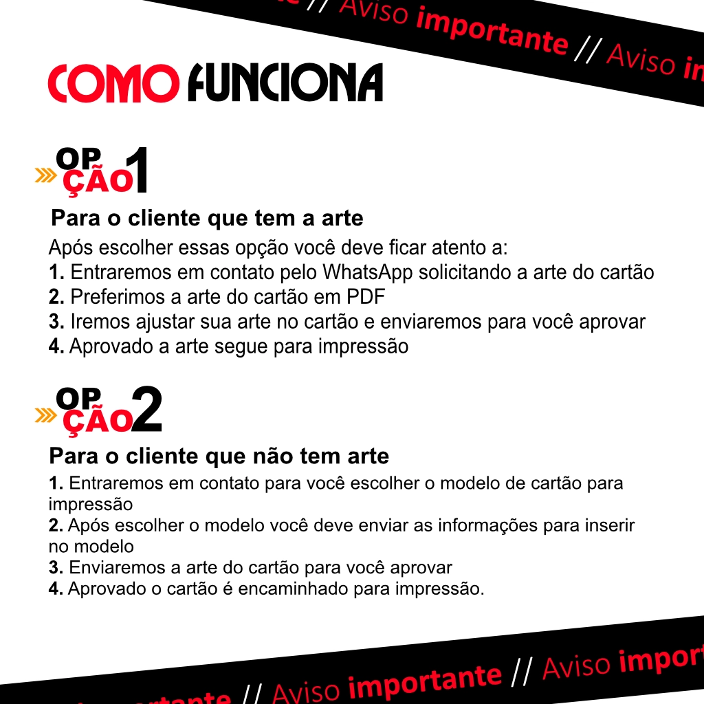 Aviso Importente