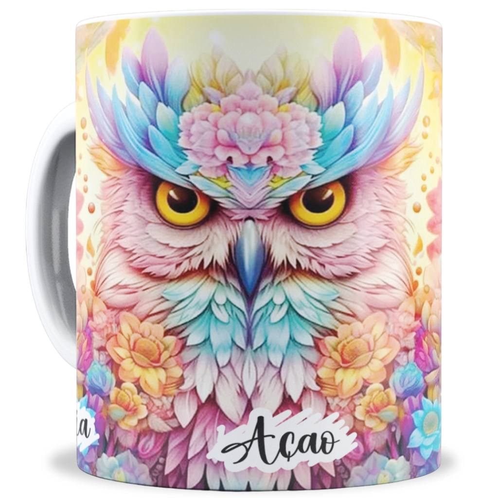 Caneca Personalizada Arquétipo da Coruja Desvende a Sabedoria Interior Caneca Personalizada Arquétipo da Coruja Desvende a Sabedoria Interior