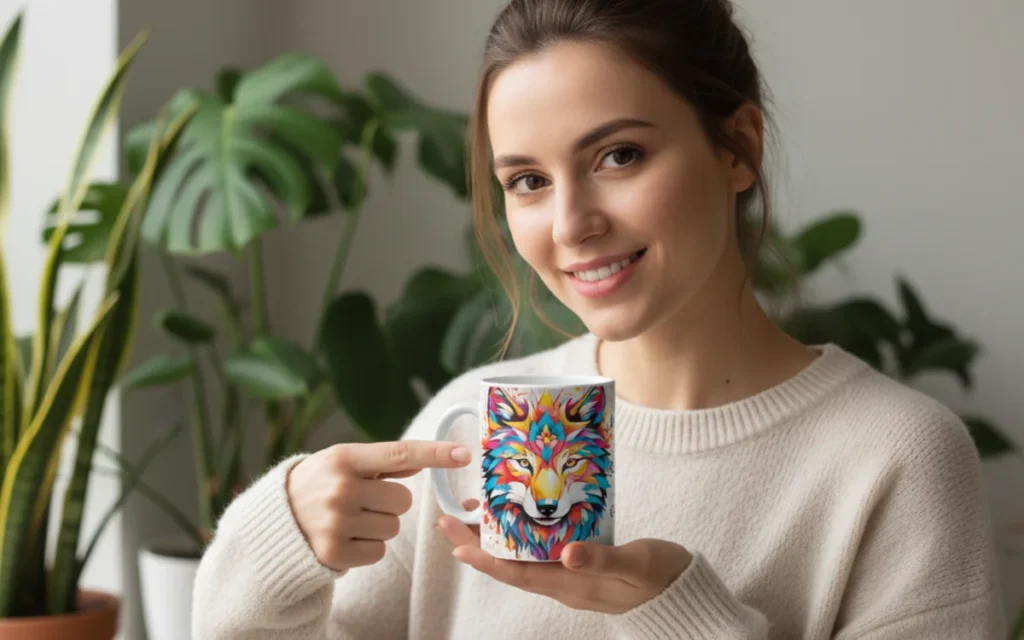 Caneca Personalizada Arquétipo do Lobo Desperte Sua Força Interior