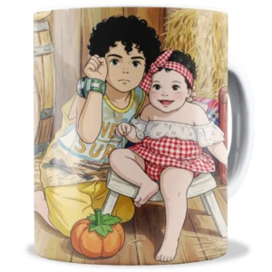 Caneca Personalizada Estilo Ilustração Foto Virou Arte!