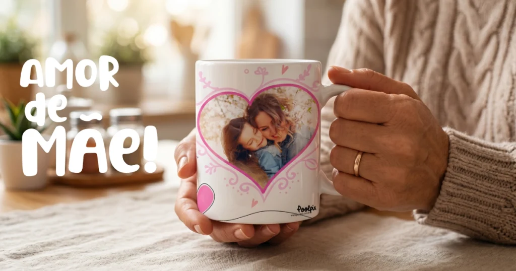 Caneca Personalizada para a Melhor Mãe do Mundo Presente Especial Dia das Mães