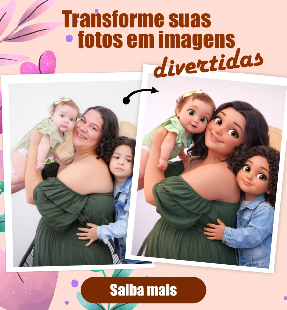 Transforme suas fotos em imagens divertidas