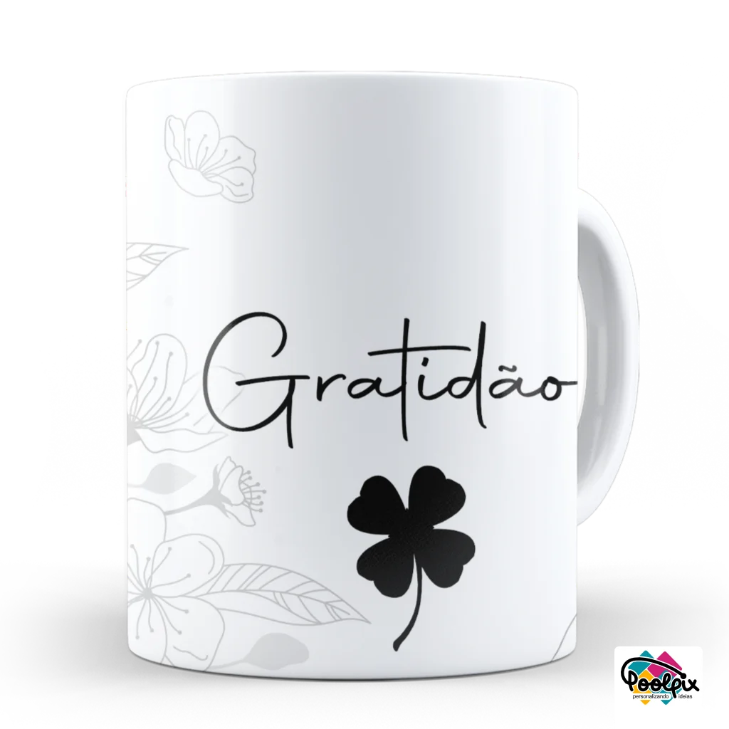 Caneca Personalizada Gratidão