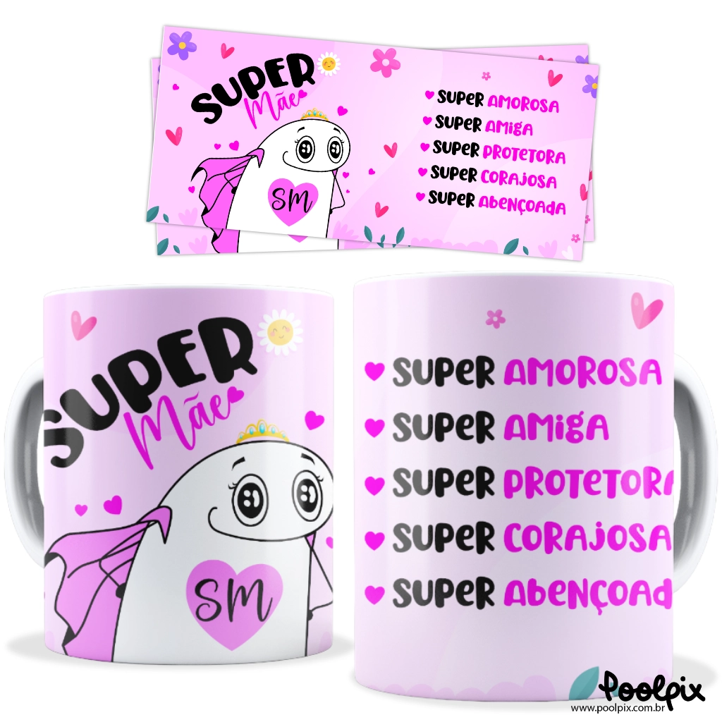 Caneca Personalizada Super Mãe