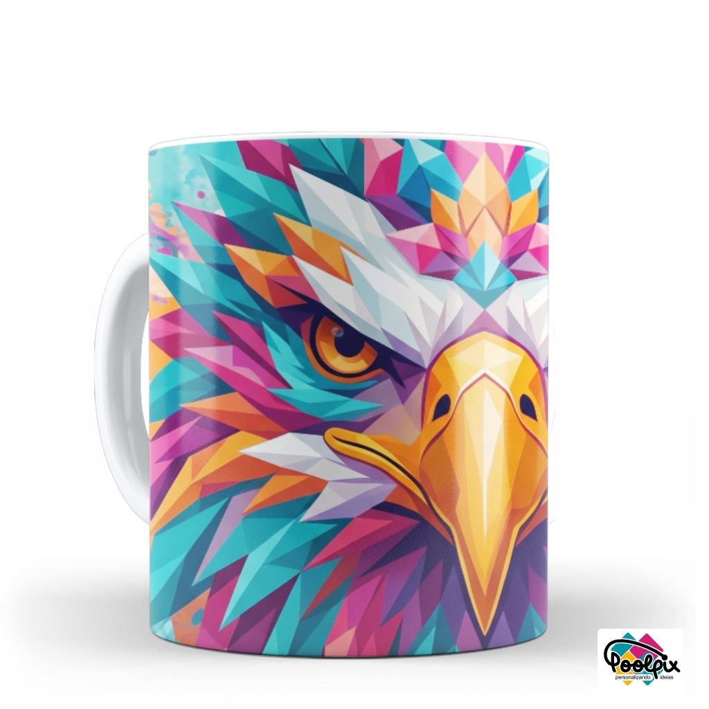 Caneca Personalizada Arquétipo da Águia Eleve Seu Voo Interior